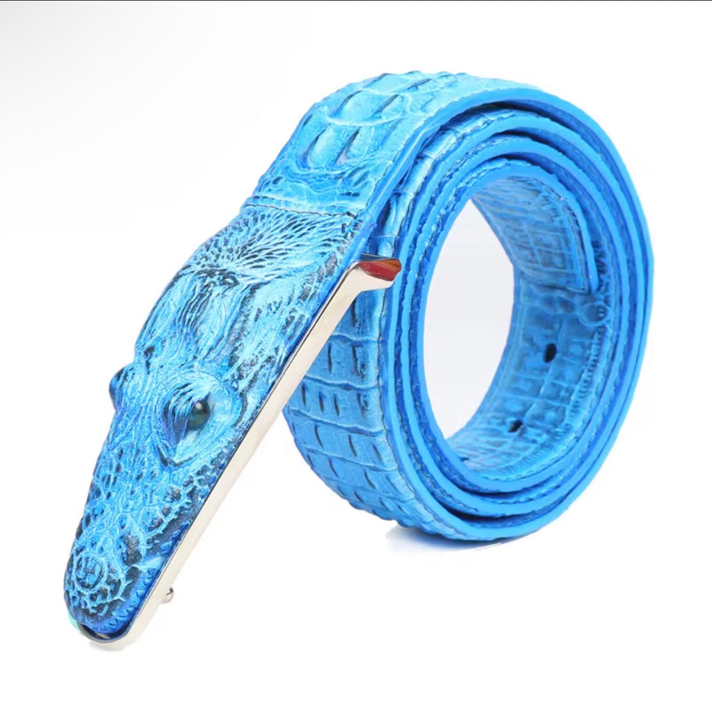 Leon's Croc Head Belts