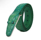 Leon's Croc Head Belts