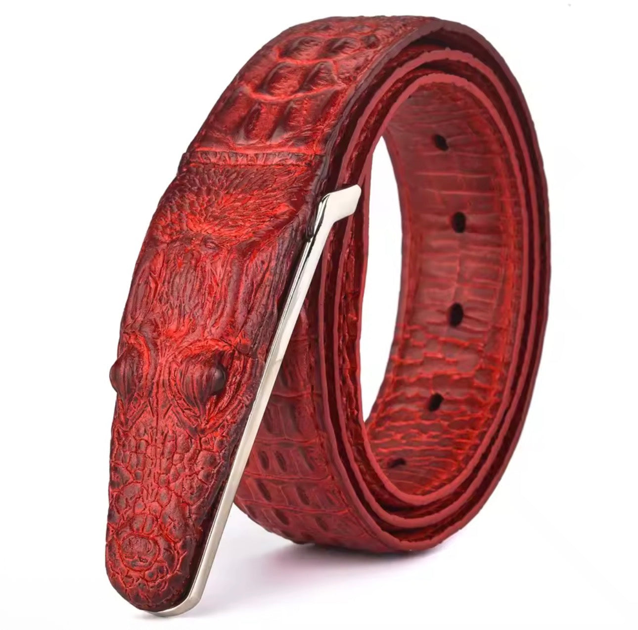 Leon's Croc Head Belts