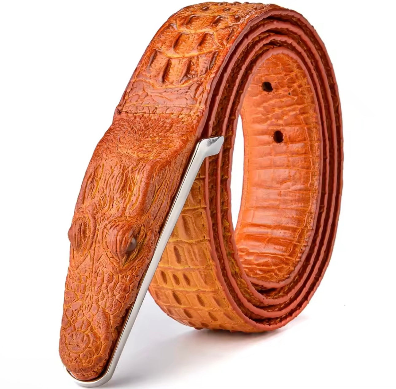 Leon's Croc Head Belts