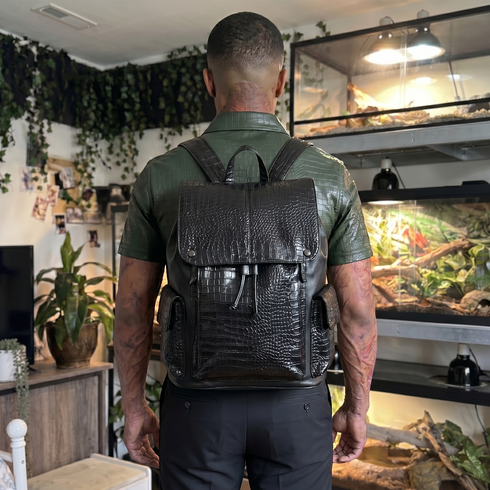Leon's Croc Backpacks