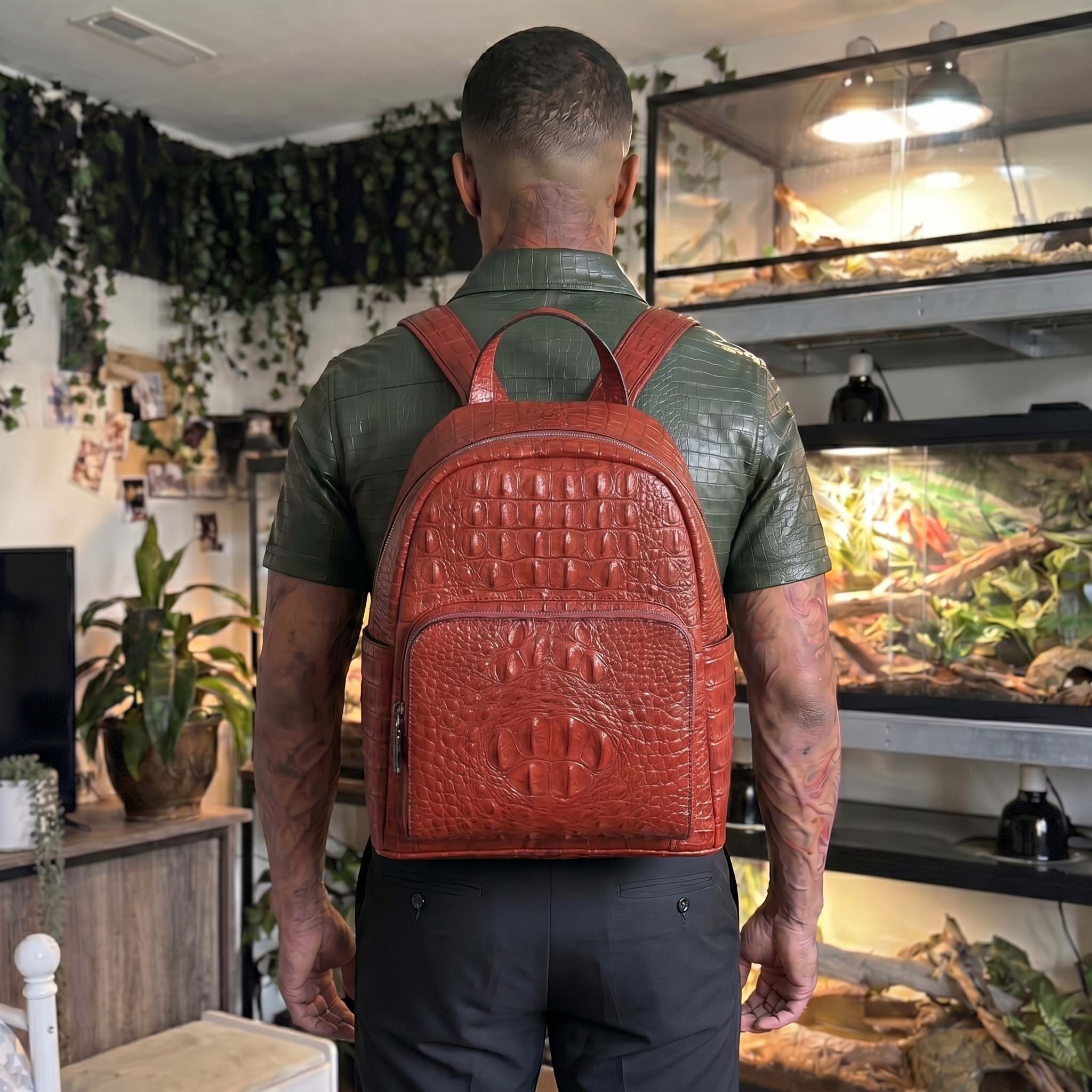 Leon's Croc Backpacks