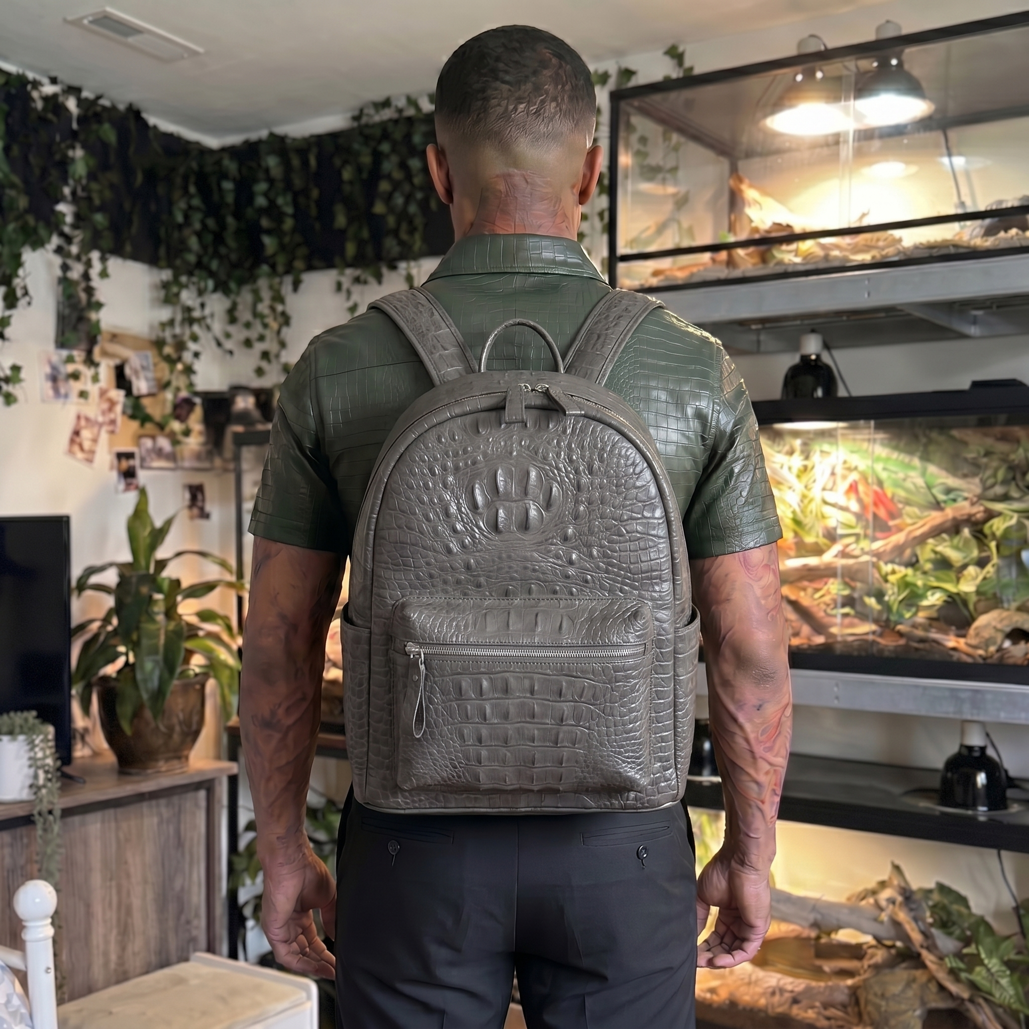 Leon's Croc Backpacks
